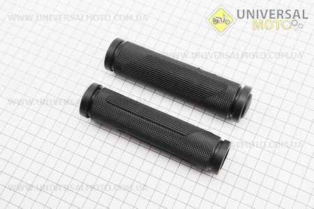 Рукоятки керма 125мм комплект, чорні SBG-692. SPELLI (Велозапчастини / UM4115-V84)