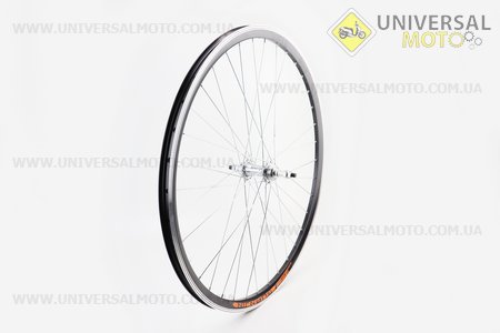 Колесо 28 "заднє обід алюмінієвий, втулка 14Gх36Н в зборі, під вільнобіг, кріплення гайка "GUAN JIN". Китай (Велоколеса / UM4116-V17)