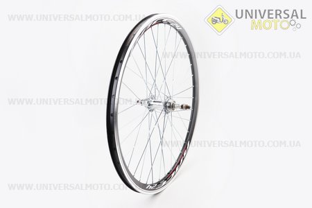 Колесо 24 "заднє МТВ" крапля "обід алюмінієвий, втулка 14Gх36Н в зборі, під вільнобіг, кріплення гайка "RACE 24". Китай (Велоколеса / UM4116-V43)