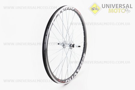 Колесо 24 "заднє МТВ" крапля "обід алюмінієвий, втулка 14Gх36Н в зборі, під вільнобіг, кріплення гайка "GRAVITY". Китай (Велоколеса / UM4116-V52)
