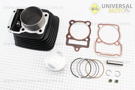 Viper - ZS200GS Цилиндр, поршень, кольца к-кт