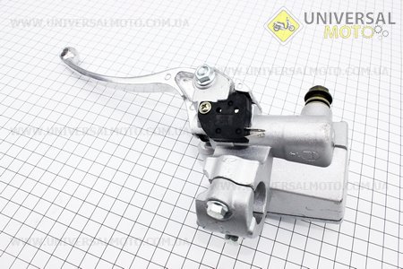 Гальмівний циліндр головний правий на кермі, Тип №1. Китай (Запчастини на мотоцикл / UM5012-V84)