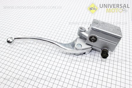 Гальмівний циліндр головний правий на кермі, Тип №1. Китай (Запчастини на мотоцикл / UM5012-V84)