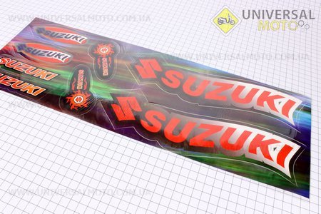 Наклейки на ленте "SUZUKI"