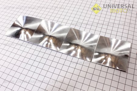 Наклейка полоса "Отражатель Серебристый"