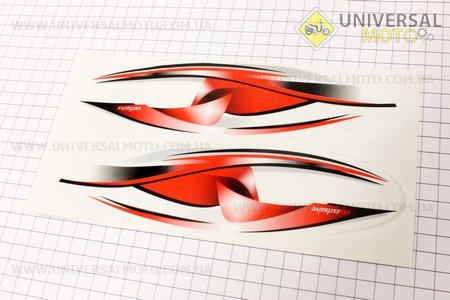 Наклейка "Звено Косички-узор"