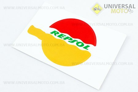 Наклейка "Repsol" 7х12, 0516A. Китай (Поліграфія / UM5022-V05)