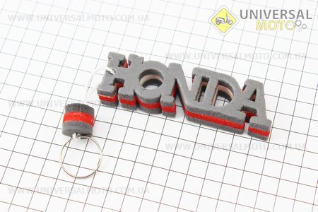 Брелок "HONDA", красный