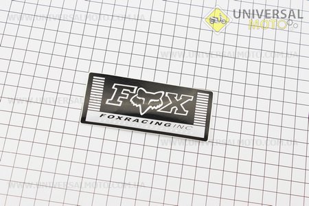 Наклейка "FOX" 9,5х4. Китай (Наклейка / UM5023-V48)