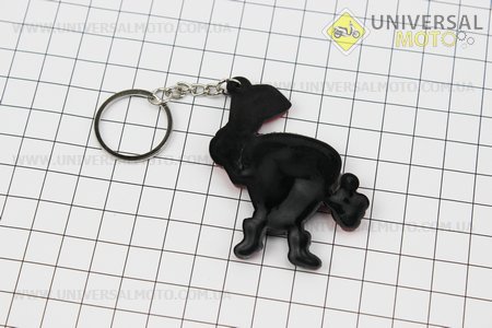 Брелок "DUCATI", гумовий 63х51мм. Китай (Поліграфія / UM5023-V84)