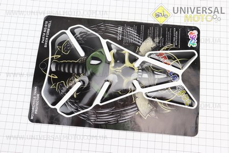 Наклейка захисна на бак паливний "ЧЕРЕП". Китай (Поліграфія / UM5024-V26)