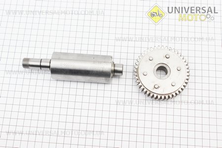 Viper - ZS200GS Вал балансування + шестерня в зборі комплект CGВ200. Китай (Запчастини на мотоцикл з двигуном CG / UM5051-V82)