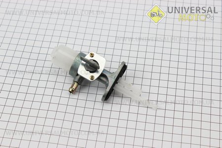 Кран топливный, тип №2. Китай (Мотоцикл Yamaha YBR125 / UM5060-V82)