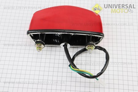 Ліхтар задній, тип 2. Китай (Запчастини на мотоцикл Yamaha YBR125 / UM5060-V83)