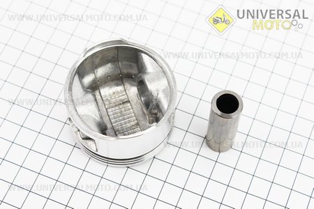 Поршневий комплект (поршень, кільця, палець) 125см.куб. 54мм +0,50 (палець 15мм). DHOK (Запчастини на мотоцикл Yamaha YBR125 / UM5060-V98)