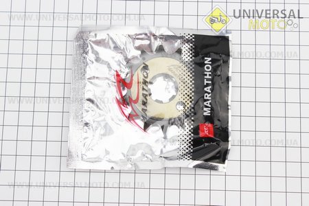 Зірка передня 428H-14T - Yamaha YBR125 "гартована". MARATHON (Запчастини на мотоцикл Yamaha YBR125 / UM5061-V26)