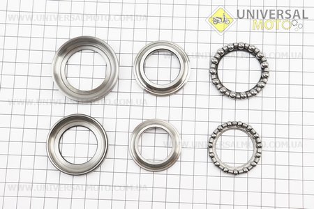Підшипники керма комплект, тип 3. Китай (Запчастини на мотоцикл Yamaha YBR125 / UM5061-V29)