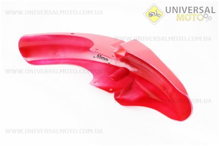 пластик - Крыло переднее, Красный . Китай (Мотоцикл Kinlon / UM5070-V32)