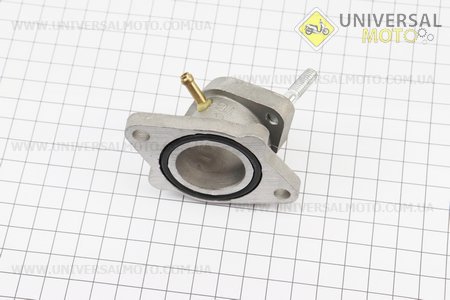 Kinlon JL150-70C Патрубок карбюратора (метал) "високий". Китай (Запчастини на мотоцикл Loncin / UM5070-V49)