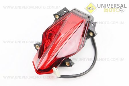 Loncin- JL200 - 68A Ліхтар задній в зборі. Китай (Запчастини на мотоцикл Loncin / UM5070-V61)