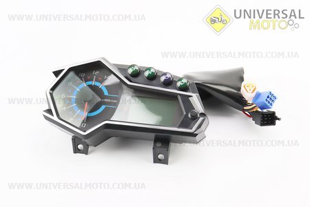 Loncin- JL200 - 68A Спідометр в зборі. Китай (Запчастини на мотоцикл Loncin / UM5070-V66)