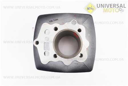 Loncin- LX200GY-3 Циліндр (голий) 200сс-63мм (висота циліндра 104 / 77 мм). Loncin (Запчастини на мотоцикл Loncin / UM5071-V44)