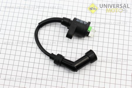 Loncin- LX250GS-2A Котушка запалювання з насвечніком. Китай (Запчастини на мотоцикл Loncin / UM5071-V46)