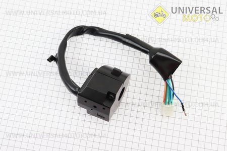 Loncin- LX250GY-3 Блок кнопок на кермі лівий. Китай (Запчастини на мотоцикл Loncin / UM5071-V64)