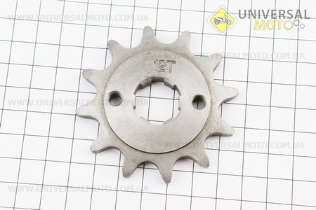 Loncin- LX250GY-3 Зірка передня 520H-12T. Crocodil (Запчастини на мотоцикл Viper 125-150J / UM5071-V78)