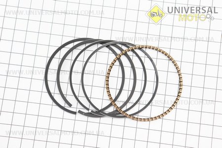 Loncin- LX200GY-3 Кільця поршневі 200cc 63мм STD (товщина - 1,2 мм). Loncin (Запчастини на мотоцикл з двигуном CG / UM5072-V06)