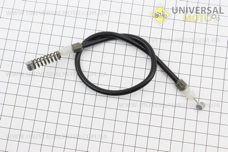 Loncin- LX250GS-2A Трос замка сидіння (трос 38,5см кожух 33см). Китай (Запчастини на мотоцикл Loncin / UM5072-V56)