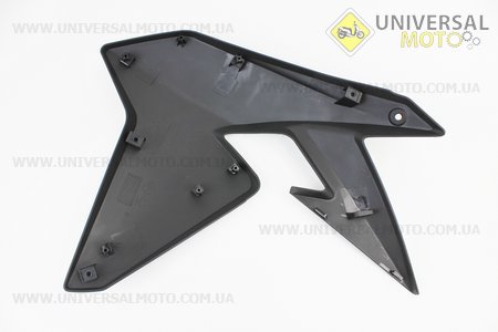 Loncin- LX250GY-3 пластик - бака паливного правий, чорний. Китай (Запчастини на мотоцикл Loncin / UM5072-V59)