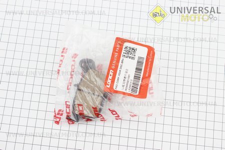 Гальмівні колодки (дискові) Loncin- LX250GY-3, тип 1. Loncin (Запчастини на мотоцикл Loncin / UM5072-V81)