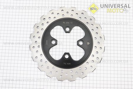 Loncin- LX200GY-7A Диск гальмівний задній. Китай (Запчастини на мотоцикл Loncin / UM5073-V07)