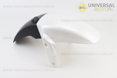 Loncin- LX300GS пластик - крило переднє, БІЛИЙ. Китай (Запчастини на мотоцикл Loncin / UM5073-V20)
