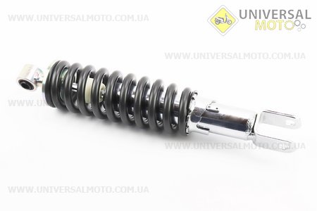 Loncin- LX300-6H 300AC Амортизатор задній МОНО 350мм * d68мм (втулка 12мм / вилка 12мм) регульований, Чорний. VOGE (Запчастини на мотоцикл Loncin / UM5073-V22)