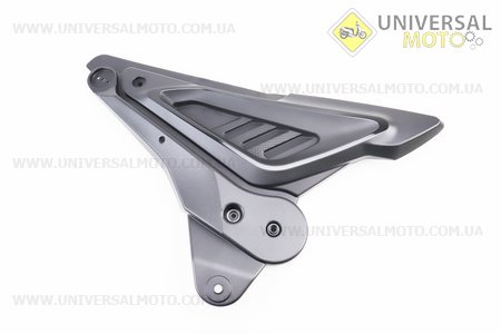 Loncin- LX300-6H 300AC пластик - бічний середній правий, ЧОРНИЙ матовий. Китай (Запчастини на мотоцикл Loncin / UM5073-V41)