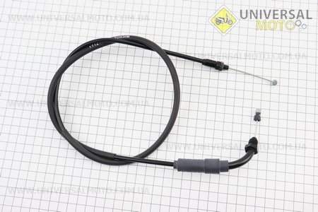 Loncin- LX300-6H 300AC Трос газу (трос 105см; кожух 94см). Китай (Запчастини на мотоцикл Loncin / UM5073-V59)