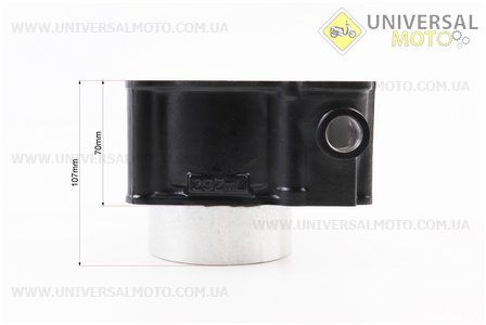 Loncin-LX300-6H 300AC Циліндр (голий) 300см.куб.-78мм (висота циліндра 70/107мм). VOGE (Запчастини на мотоцикл Loncin / UM5073-V61)