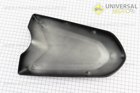Loncin- LX300-6H 300DS пластик - крило переднє (задня частина), ЧОРНИЙ. Китай (Запчастини на мотоцикл Loncin / UM5073-V69)