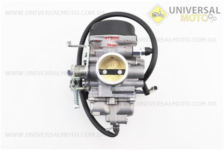 Loncin- LX300-6 Карбюратор D-34мм. VOGE (Запчастини на мотоцикл Loncin / UM5073-V82)