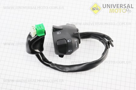 Loncin- LX300-6 Блок кнопок на кермі лівий. Китай (Запчастини на мотоцикл Loncin / UM5073-V84)