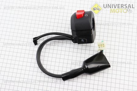 Loncin- LX300-6 Блок кнопок на кермі правий. VOGE (Запчастини на мотоцикл Loncin / UM5073-V85)
