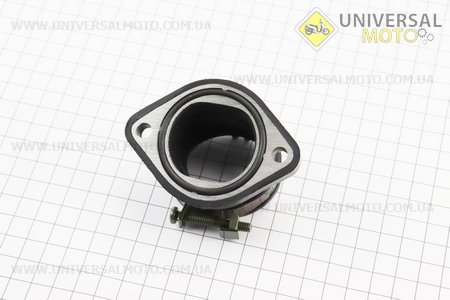 Loncin- LX300-6 Патрубок карбюратора прогумований. Китай (Запчастини на мотоцикл Loncin / UM5073-V86)