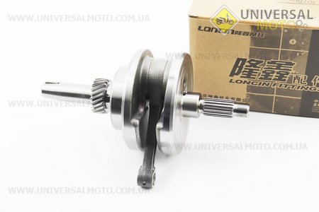 Kinlon JL150-70C Колінвал у зборі CG-150см.куб. (під палець 13мм). Loncin (Запчастини на мотоцикл з двигуном CG / UM5073-V94)