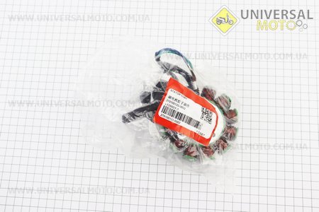 Loncin- LX250GY-3 Статор магнето (генератора) (12 котушок "5 проводів"). Loncin (Запчастини на мотоцикл з двигуном CB / UM5074-V08)