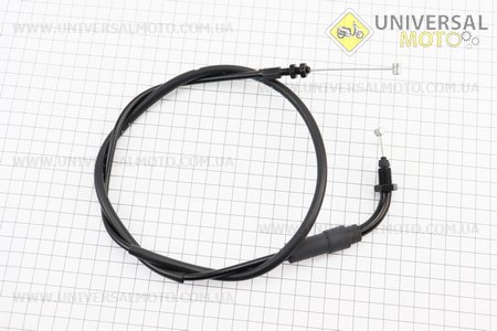 Loncin-LX500 500R 500-С Трос газу (трос 103см; кожух 93см), тип 1. Китай (Запчастини на мотоцикл Loncin / UM5074-V38)