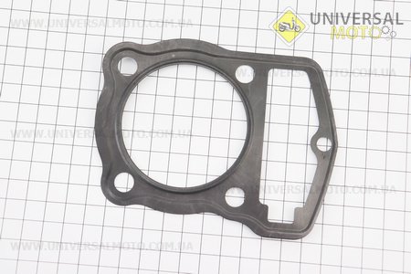 Loncin- JL200-68A Прокладка головки циліндра CB-200cм3 63,5мм (метал). Китай (Запчастини на мотоцикл з двигуном CB / UM5074-V82)