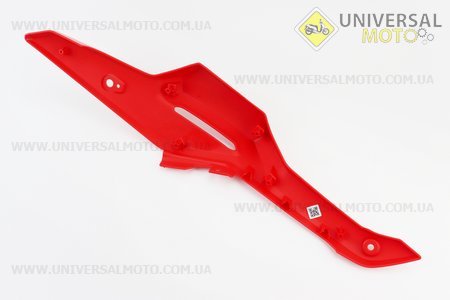 Loncin- LX300GY-A пластик - бака паливного верхній лівий, ЧЕРВОНИЙ. Китай (Запчастини на мотоцикл Loncin / UM5075-V17)