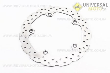 Loncin- LX650DS/LX650-2A Диск гальмівний передній D-298мм. Китай (Запчастини на мотоцикл Loncin / UM5075-V30)